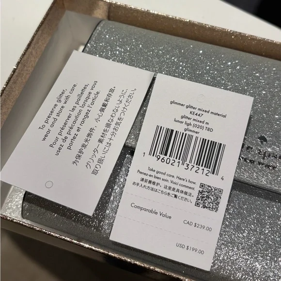 Kate Spade Glitter Phone Wristlet - Picture 4 of 11